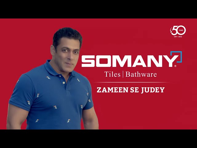 SOMANY TILES | ZAMEEN SE JUDEY | WORLD CLASS QUALITY AND FINISH