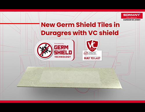 SOMANY GERM SHIELD TILES WITH VC